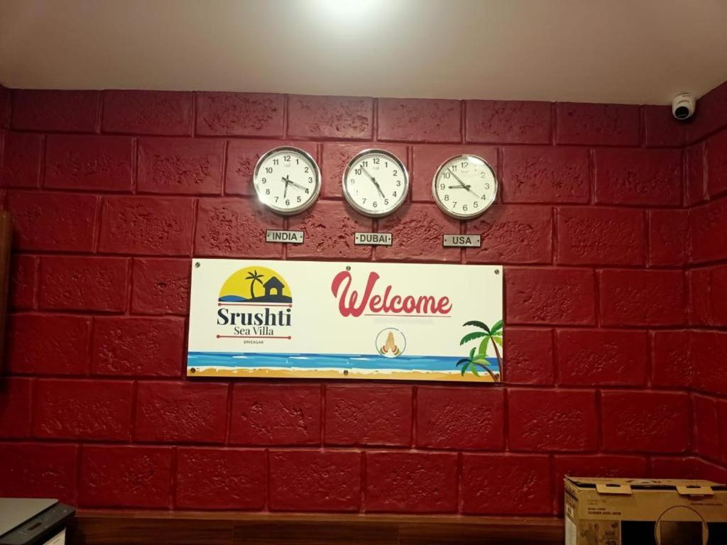 Srushti Sea Villa Resort Diveagar Luaran gambar